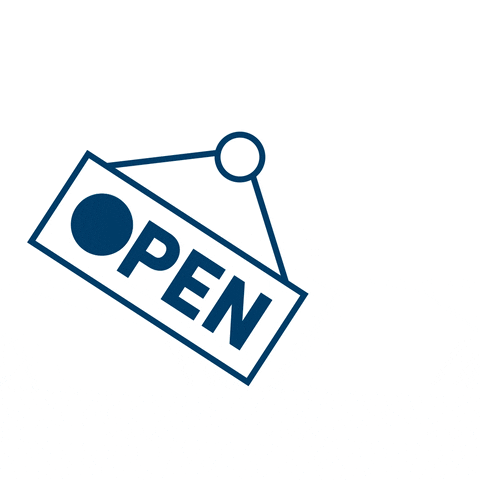 swinging open sign gif for Home Services Directory